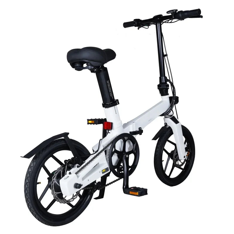 16 Inch Aluminum Alloy Electric Bicycle Men Folding Brushless Front Hub Motor High Quality 250w 36v Waterproof Lightweight Women - Buy  Product on Alibaba.com