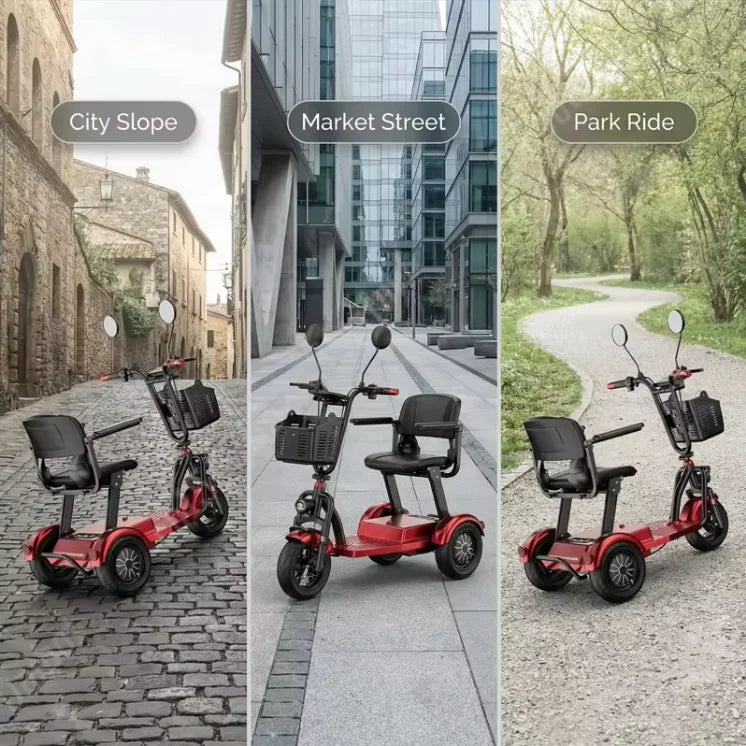 Family Double Motor Electric Scooter Senior Folding Removable Battery/basket 48v 1000w Powerful Electric Tricycle Adults Girls - Buy  Product on Alibaba.com