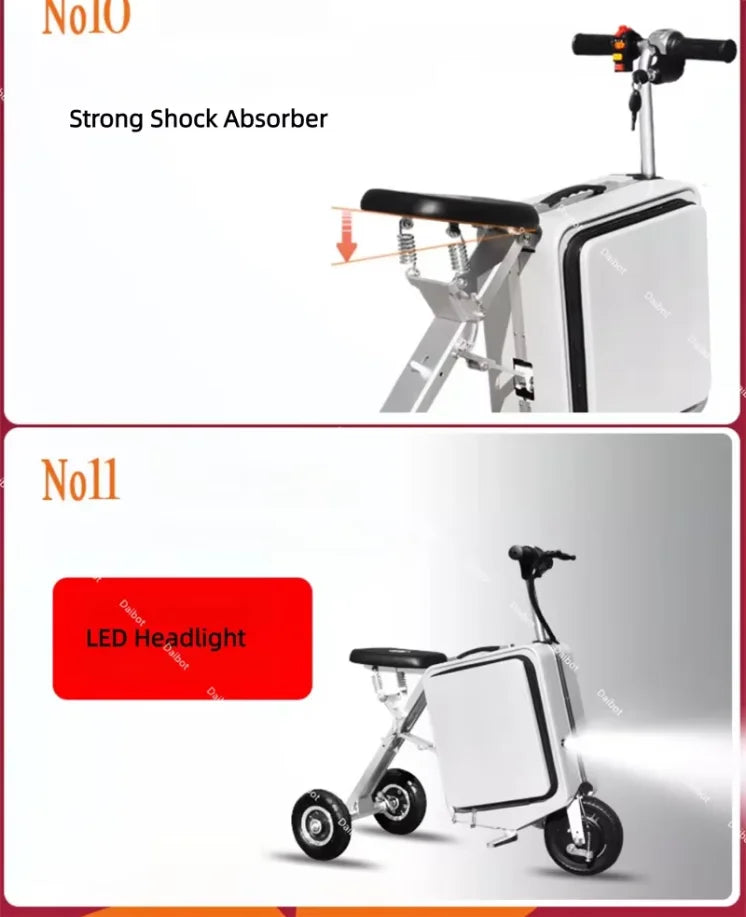 2026 New 300w 3 Wheel Folding Electric Scooter Usb Port Lightweight Parent Child Mobility For Adults Elderly Made Mainland China - Buy  Product on Alibaba.com