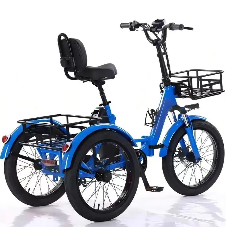 Folding Adult Electric Tricycle 350w 48v 3 Wheel Foldable Fat Tire Us Warehouse Ready Stock Electric Trike For Seniors Ul2272 - Buy Electric Bike
electric Tricycle Vehicle
electric Tricycle Product on Alibaba.com
