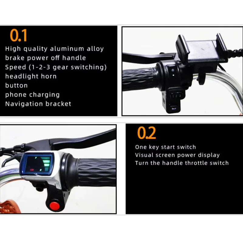Adult 3 Wheel Electric Tricycle Lithium Battery 12a 350w 24 Inch Pull Basket 7-speed Carbon Steel Frame Disc Brakes Front Hub - Buy  Product on Alibaba.com