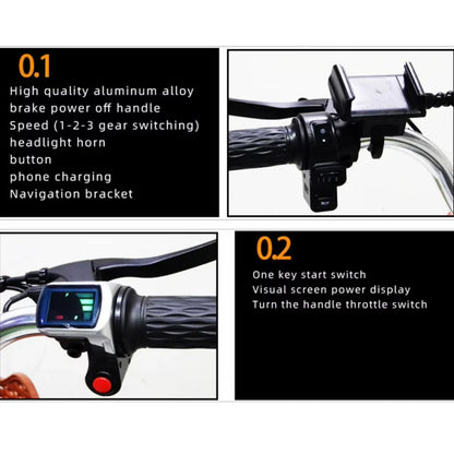 Adult 3 Wheel Electric Tricycle Lithium Battery 12a 350w 24 Inch Pull Basket 7-speed Carbon Steel Frame Disc Brakes Front Hub - Buy  Product on Alibaba.com