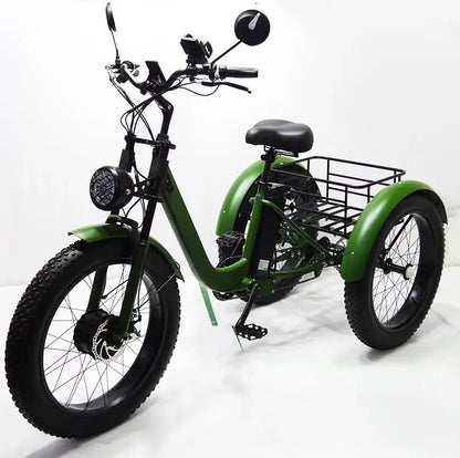 Daibot Fat Tire Electric Tricycle For Adults 48v 750w Electric Cargo Bike 3 Wheel Local Usa Warehouse Fast Shipping 3-7 Days - Buy  Product on Alibaba.com