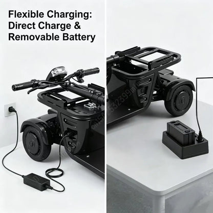 500w Foldable 3 Wheel Senior Electric Tricycle 36v15.6ah Lightweight Mobility Scooter 30km Adult Travel Bike Eu Warehouse Stock - Buy  Product on Alibaba.com