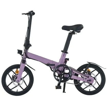 16 Inch Aluminum Alloy Electric Bicycle Men Folding Brushless Front Hub Motor High Quality 250w 36v Waterproof Lightweight Women - Buy  Product on Alibaba.com