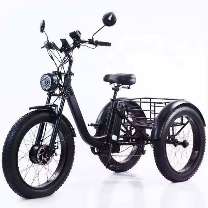 Fat Tire 3 Wheel Electric Cargo Tricycle 250w Eu/750w Us,Detachable Battery E-trike Adults Usa Warehouse Fast Delivery 3-7 Days - Buy  Product on Alibaba.com
