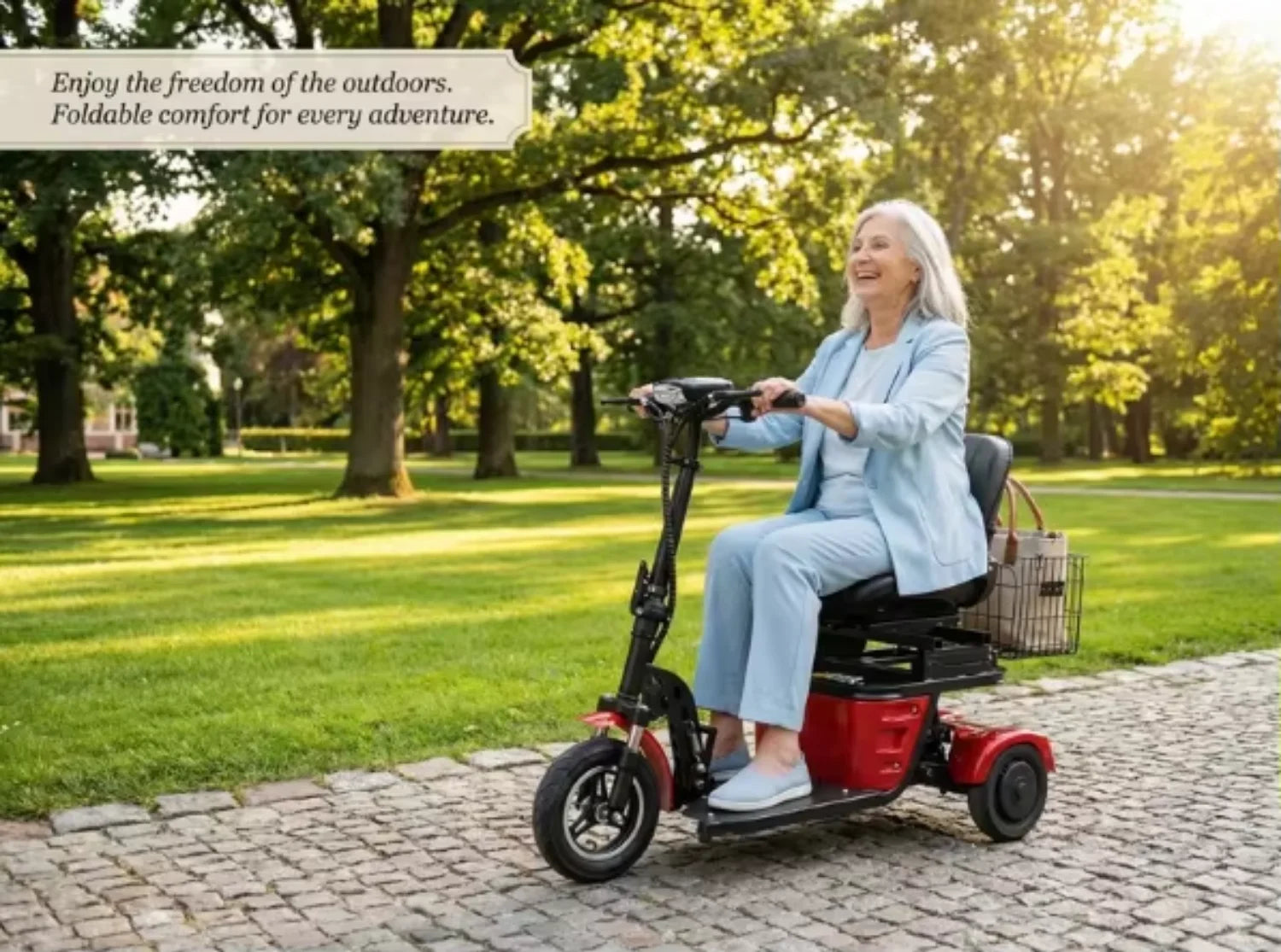 Lightweight Foldable 3-wheel Electric Tricycle Dual 250w Motors 36v Removable Lithium Battery 35-40km Range For Adults Seniors - Buy  Product on Alibaba.com