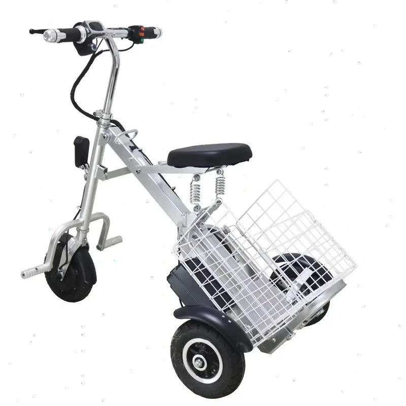 3 Wheel Foldable Electric Tricycle Scooter For Senior 250w 36v Mini Lightweight Electric Scooter With Basket Removable Battery - Buy  Product on Alibaba.com