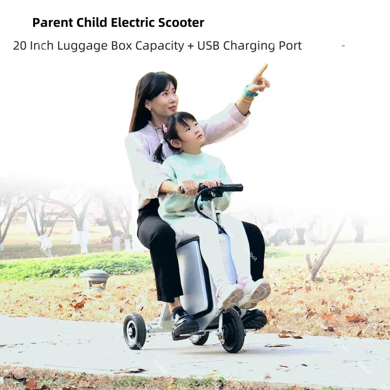 2026 New 300w 3 Wheel Folding Electric Scooter Usb Port Lightweight Parent Child Mobility For Adults Elderly Made Mainland China - Buy  Product on Alibaba.com