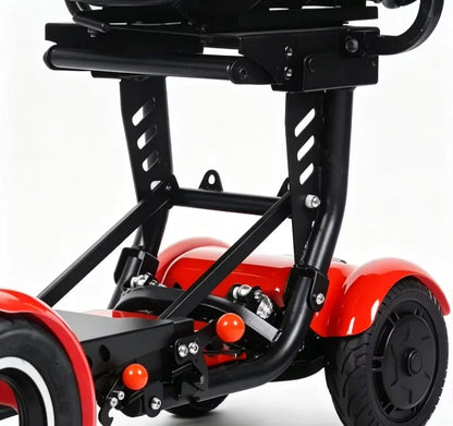 Foldable 10" 4 Wheel E-scooter 500w Dual Motor Lightweight With Basket For Seniors Elderly Daily Travel Us Warehouse Stock - Buy  Product on Alibaba.com