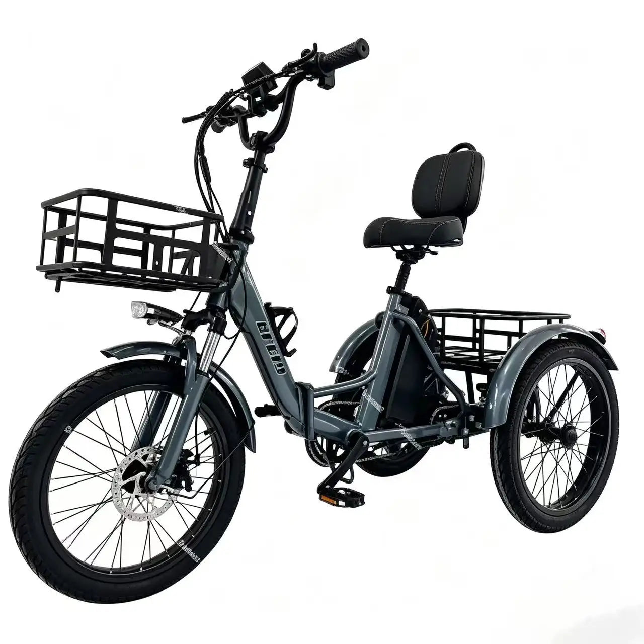 Foldable 3 Wheel Electric Tricycle Fat Tire 250w Eu/350w Us,Detachable Battery Ul2272 Seniors Us Warehouse Ready Stock - Buy  Product on Alibaba.com