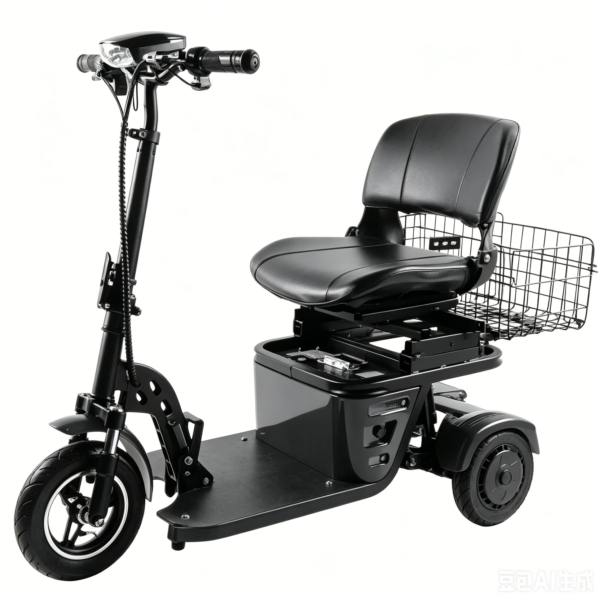 500w Foldable 3 Wheel Senior Electric Tricycle 36v15.6ah Lightweight Mobility Scooter 30km Adult Travel Bike Eu Warehouse Stock - Buy  Product on Alibaba.com