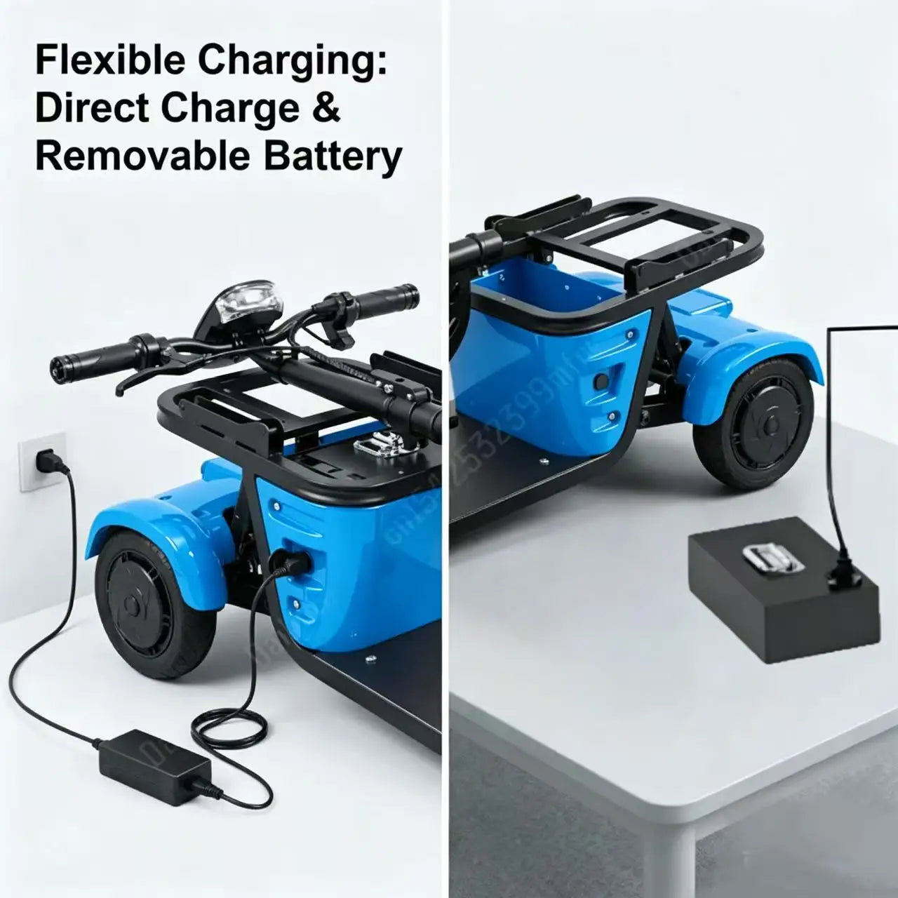 500w Foldable 3-wheel Mobility Scooter For Seniors,36v 15.6ah Light Electric Tricycle With Seat,30km Range,Eu Warehouse Stock - Buy  Product on Alibaba.com