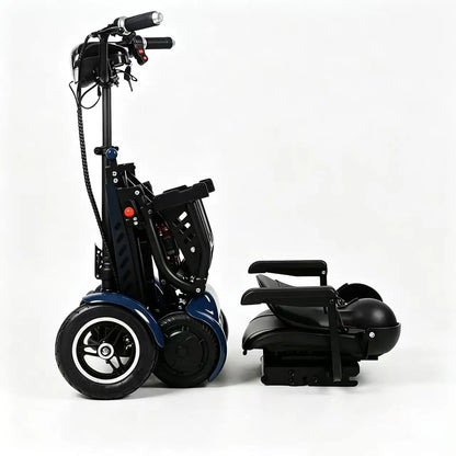Foldable 10" 4 Wheel E-scooter 500w Dual Motor Lightweight With Basket For Seniors Elderly Daily Travel Us Warehouse Stock - Buy  Product on Alibaba.com