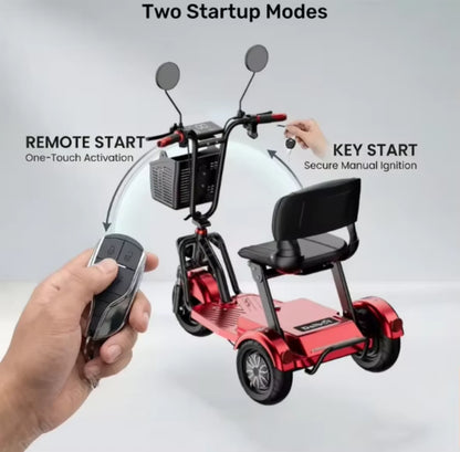 Family Double Motor Electric Scooter Senior Folding Removable Battery/basket 48v 1000w Powerful Electric Tricycle Adults Girls - Buy  Product on Alibaba.com