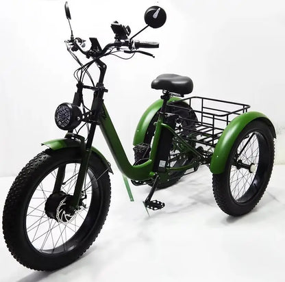 Daibot Fat Tire Electric Tricycle For Adults 48v 750w Electric Cargo Bike 3 Wheel Local Usa Warehouse Fast Shipping 3-7 Days - Buy  Product on Alibaba.com