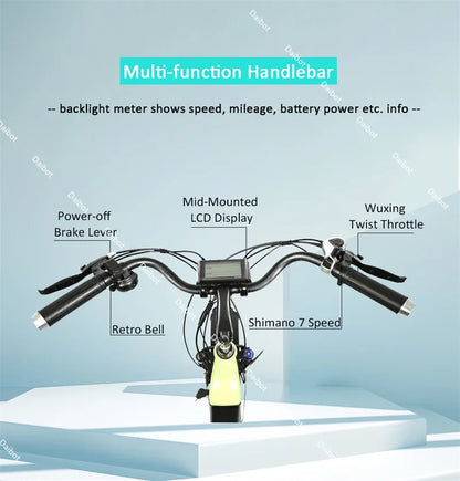 20 Inch Fat Tire 3-wheel Folding E-bike For Adults & Elderly | 500w | 48v Large Basket | No Gears - Buy  Product on Alibaba.com