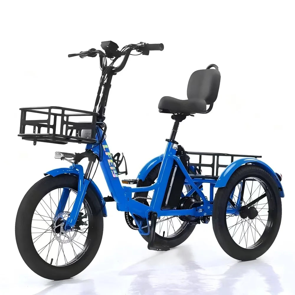 Folding Adult Electric Tricycle 350w 48v 3 Wheel Foldable Fat Tire Us Warehouse Ready Stock Electric Trike For Seniors Ul2272 - Buy Electric Bike
electric Tricycle Vehicle
electric Tricycle Product on Alibaba.com