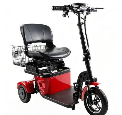 Lightweight Foldable 3-wheel Electric Tricycle Dual 250w Motors 36v Removable Lithium Battery 35-40km Range For Adults Seniors - Buy  Product on Alibaba.com
