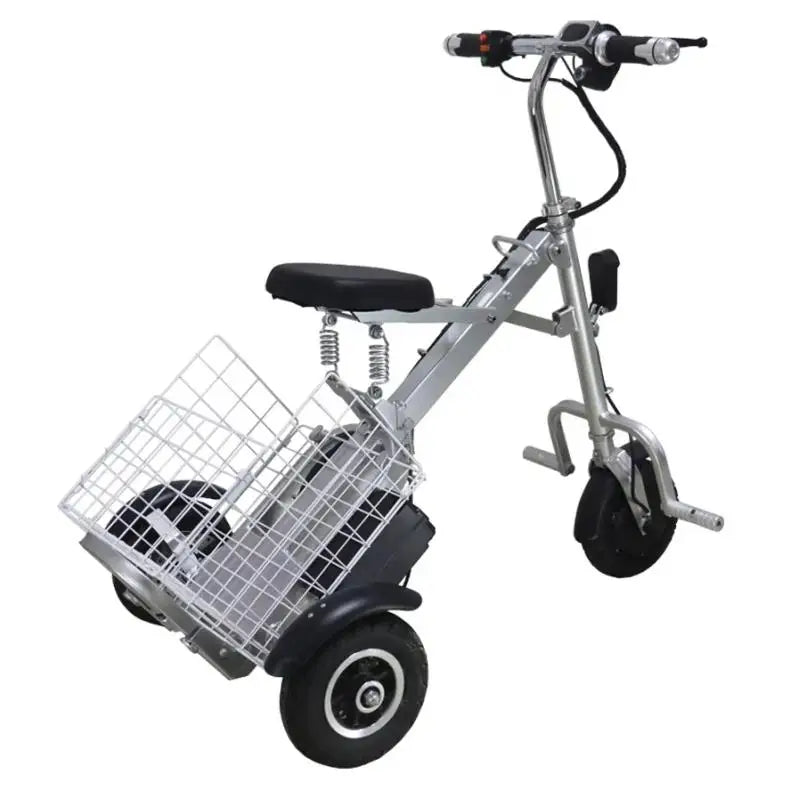 3 Wheel Foldable Brushless Lithium Battery Electric Tricycle Scooter Senior 250w 36v Mini Lightweight Basket Removable Battery - Buy  Product on Alibaba.com