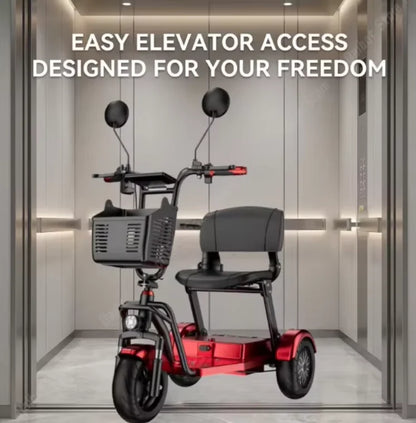 Family Double Motor Electric Scooter Senior Folding Removable Battery/basket 48v 1000w Powerful Electric Tricycle Adults Girls - Buy  Product on Alibaba.com