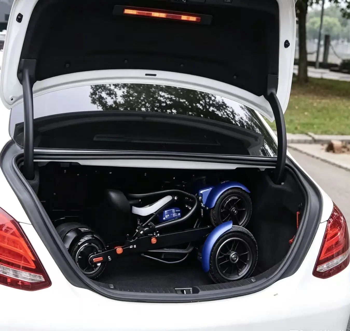 Foldable 10" 4 Wheel E-scooter 500w Dual Motor Lightweight With Basket For Seniors Elderly Daily Travel Us Warehouse Stock - Buy  Product on Alibaba.com