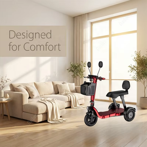 olding 1000W 48V 2-Seater Electric Tricycle | 3-Wheel Mobility Scooter for Adults