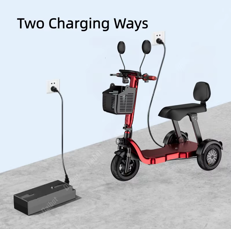 olding 1000W 48V 2-Seater Electric Tricycle | 3-Wheel Mobility Scooter for Adults