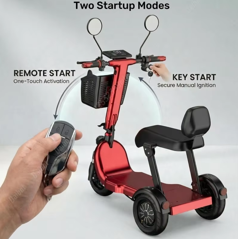 olding 1000W 48V 2-Seater Electric Tricycle | 3-Wheel Mobility Scooter for Adults